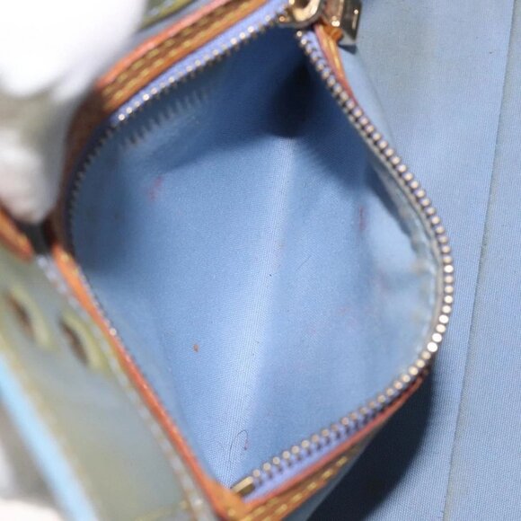 LOUIS VUITTON Monogram Vernis Reade PM Hand Bag Baby Blue LV Auth 118839 - Picture 14 of 16